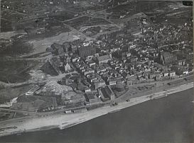 Zdjęcie lotnicze Torunia - Toruń 1926 r.