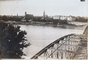 Panorama Torunia od strony Wisły - Toruń 1926 r.