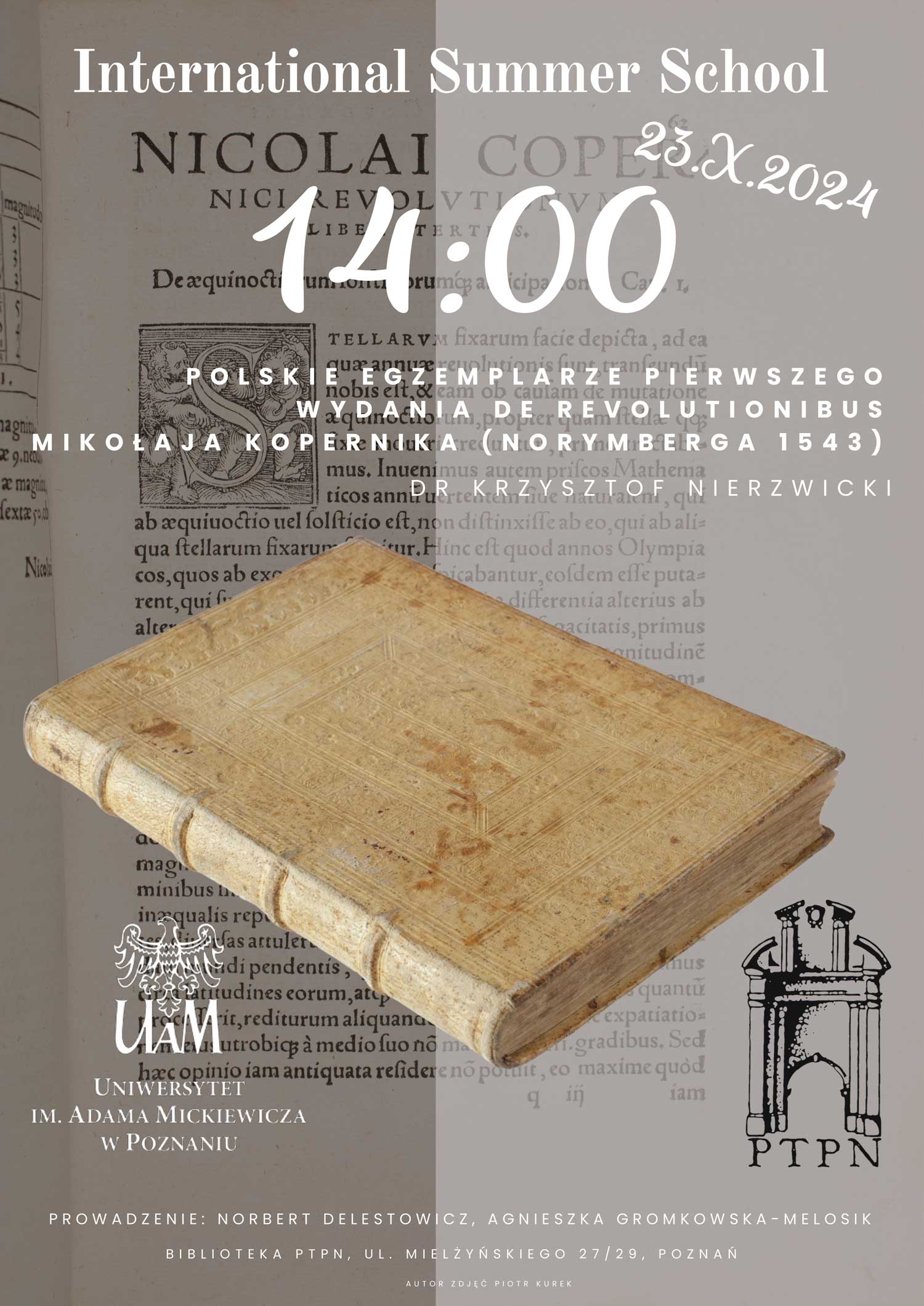 Polskie egzemplarze pierwszego wydania de revolutionibus Mikołaja Kopernika (Norymberga 1543)